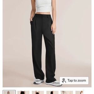 Wide legs pants.  SHORT. NWT.